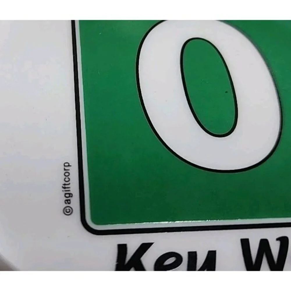 Key West MILE Marker 0 Ashtray 5